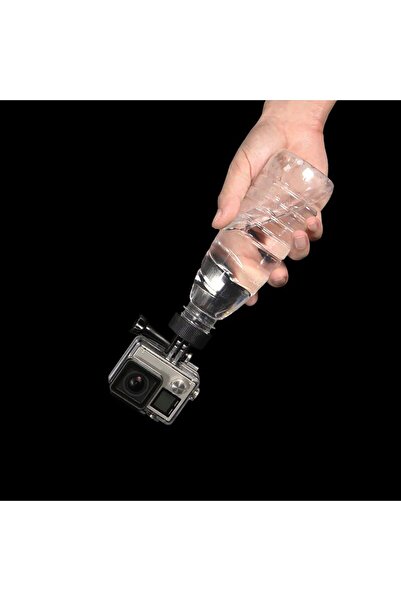 Knmaster Gopro Uyumlu Pet Şişe Kapağı Bağlantı Adaptörü