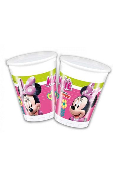 Minnie Mouse مجموعة من 8 أكواب