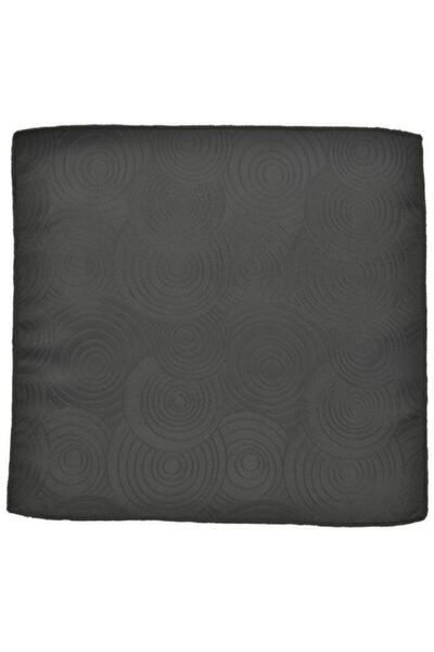 Brianze Мъжка вратовръзка с геометричен мотив и черна кърпичка