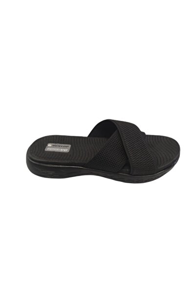 DUNLOP Unisex Μαύρες Παντόφλες Memory Step