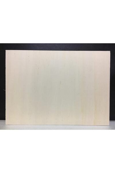 mobilreyon - Kavak Kontraplak - 5 Adet 8 Mm A3 Boyutu (hobi, Yakma, Dağlama)