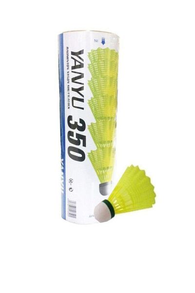 YANYU 6 Pieces Badminton Ball Yellow - 350