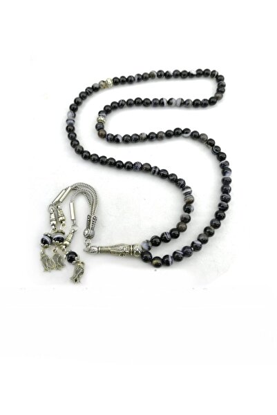 OSMANLI DOĞAL TAŞ Πιστοποιημένος μετάξι ματιών 99' από φυσική πέτρα Tasbih