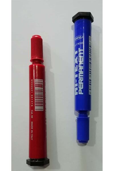 Hi-Text Kesik Uçlu Silinmez Yazı Kalemi 2 Adet