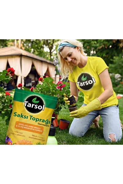 TARSOL TARIM Torf Saksı ve Çiçek Toprağı Özel Formül 10 lt