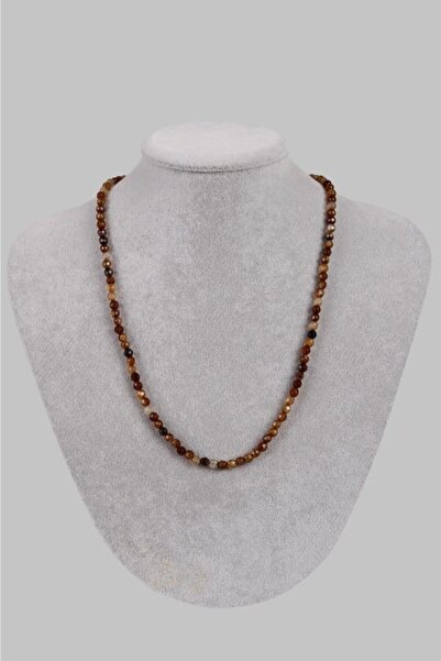 Saff Doğal Taş قلادة بتصميم من الحجر الطبيعي العقيق المدغشقر المعتمد201737