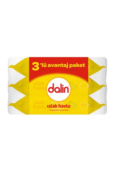 Dalin Wet Towel Wipes Classic 56*3 Sheets