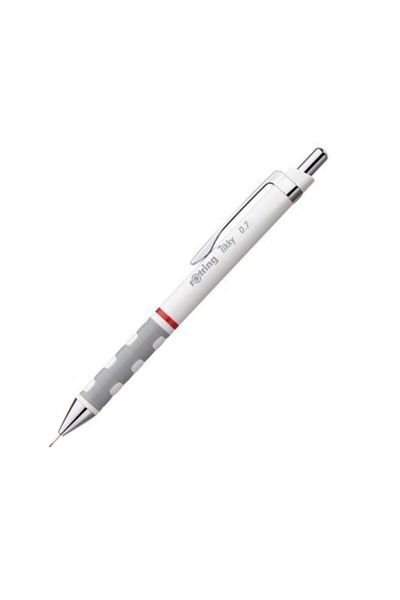 Rotring قلم تيكي 0.7 ملم ذو رأس متعدد الاستخدامات باللون الأبيض