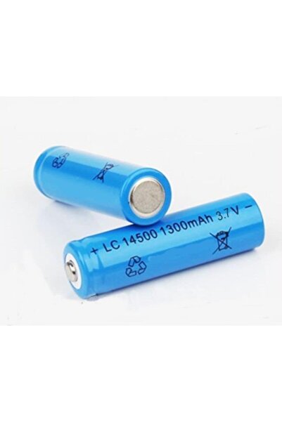 abnturk Lc 14500 1300mah 3.7v Şarjlı Aa Güçlü Pil Lütfen dikkat..Pil Rengi ( ...