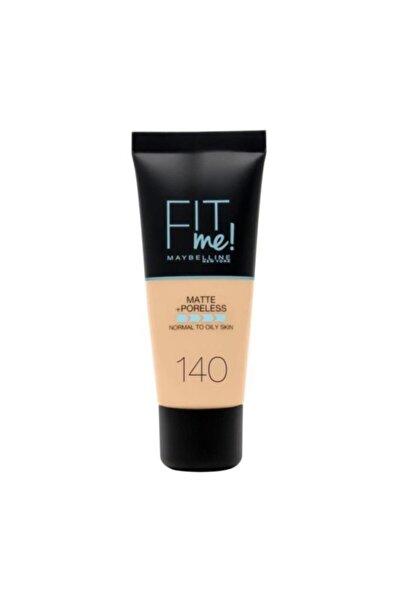 Maybelline New York Fit Me Matte + Poreless Foundation - Cool Medium 140, Mat...