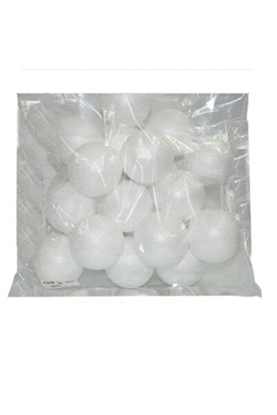 hobi market art Foam Ball  Strafor Köpük Top 6cm  20 Adet
