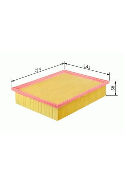 MAİS Air Filter (renault Laguna I 2.0 16v 139 Hp - Safrane 2.)Compatible