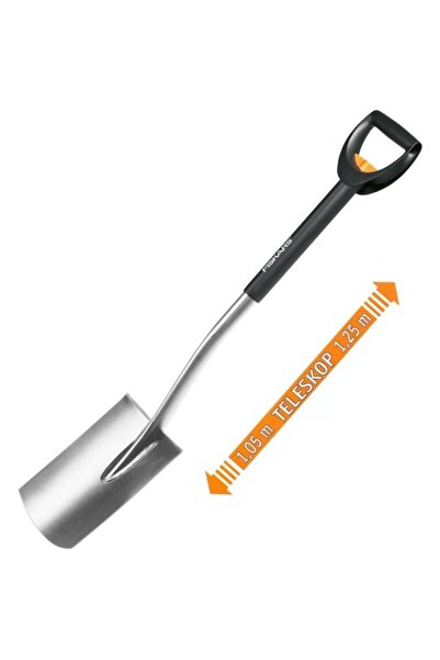FiSKARS 131310 - 1000620 Fıskars Teleskopik Bahçe Küreği Düz Uçlu