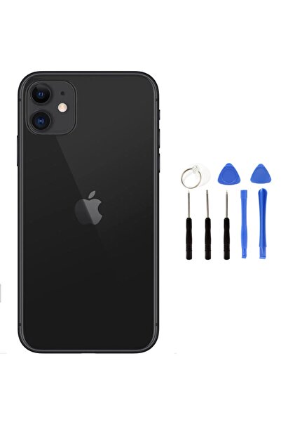 instatech Apple Iphone 11 Boş Kasa + Montaj Seti Hediye - Siyah