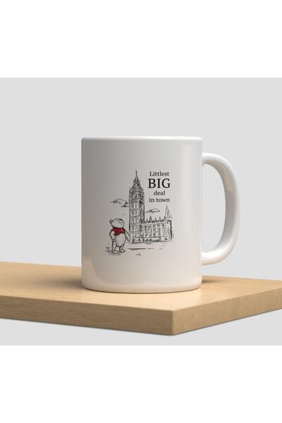 HRS Beyaz Kupa Bardak A109 - Snoopy Yeni Yıl Arkadaşlık Dostluk Kardeşlik Aşk...