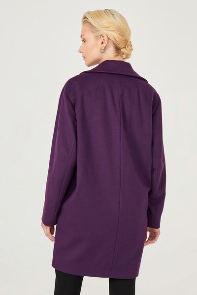Trussardi Women's Buttoned Coat - Stylish Design