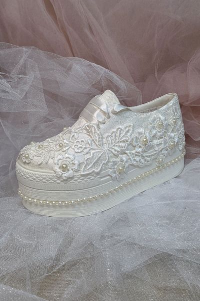 Berush Bride Seria 317 Pantofi de rochie de mireasa cu toc cu pană