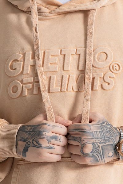 Ghetto off limits Washable Hoodie