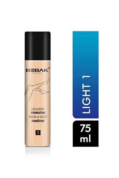 Bebak Marka Bacak Fondöteni No:1 Light Açık Ton 75 Ml