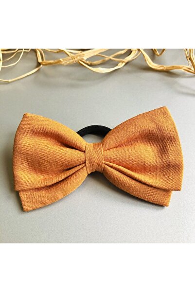 seyranat Agrafă de păr pentru fetiță, model drept maro, elastică, de calitate