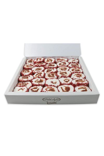 HALUK AYDIN KURUYEMİŞ Sultan Chocolate Turkish Delight with Cherry Particles 700 Gr