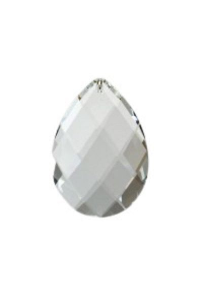 ABOOWE Asfor Drop Crystal Chandelier Stone Glass Laser Cut 50 Mm Curtain Accessory 1 Piece