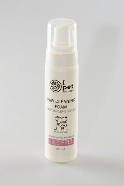 Genel Markalar Bioline Dog Paw Cleaning Foam - 150ml Orange Scented with Built-in Brush for Clean & Healthy Paws