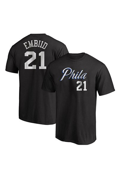 usateamfans Μπλουζάκι Joel Embiid της Philadelphia 76ers