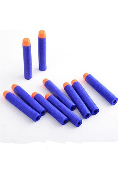 Nerf رصاصة 60 قطعة اسفنجية احتياطية رصاصة ناعمة