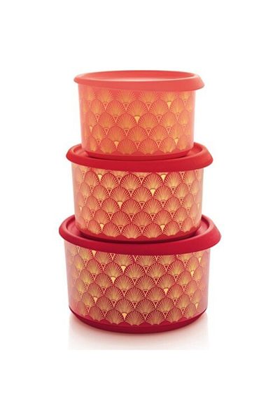 Tupperware مجموعة تقديم وتخزين لامعة
