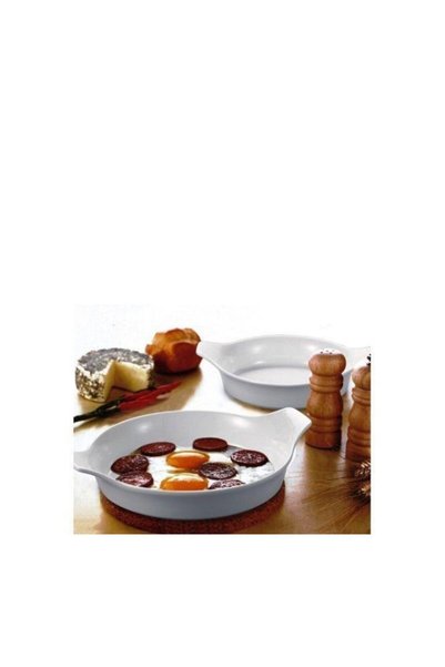 Kelebekev 17 Cm 2-Piece Porcelain Egg Pan
