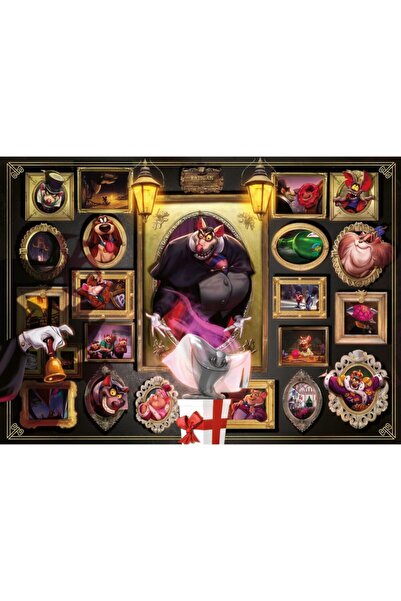 RAVENSBURGER Wd Vill Ratigan 1000 Parça Puzzle 165216