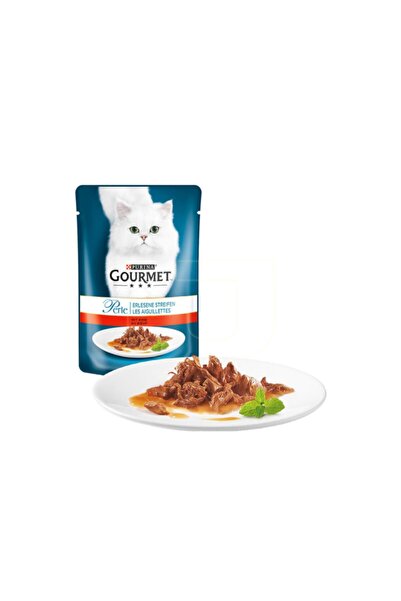 Gourmet Perle Izgara Sığır Etli Kedi Yaş Maması 85gr