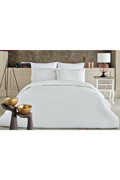 Doqu Home Dreamlife Duvet Cover Set White - Double