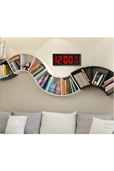 Genel Markalar "LED Işıklı Dijital Duvar Saati Adaptörlü: Modern Tasarımıyla ...