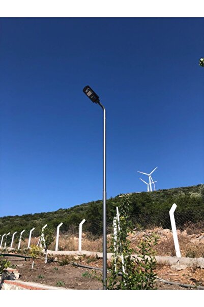 HASEN PASLANMAZ 3 Mt Güneş Enerjili Lamba için Aydınlatma Direği