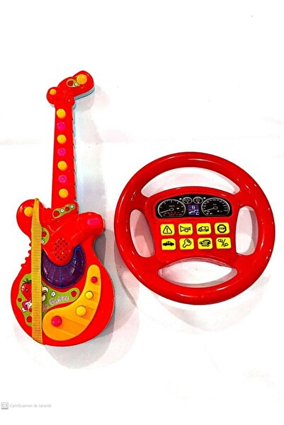 berattoys Iki Ürün Birarada Türçe Müzikli Işıklı Gitar Ve Türkce Sesli Müzikl...