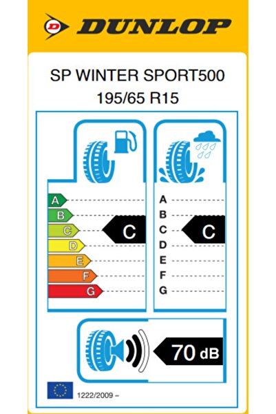 DUNLOP 195/65 R15 Tl 95h Xl Sp Wınter Sport 500 Kışlık