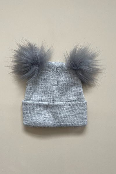 Vipfoni Double Pompom Girl's Beret