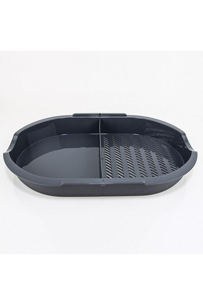 OMAK Decobella Double Chamber Cutting Board