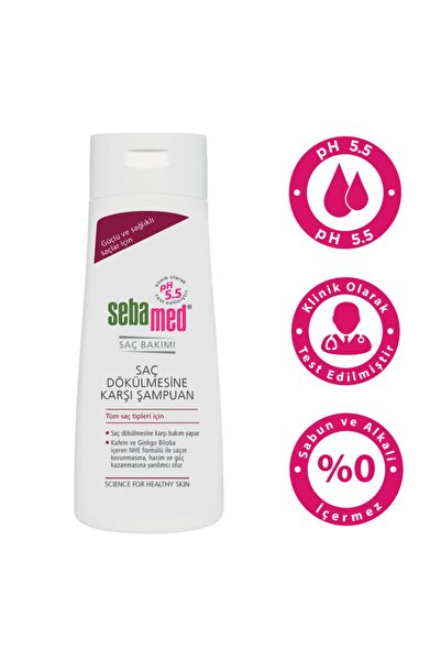 Sebamed 400 ML Anti-Shedding Dry and Damaged Hair Shampoo