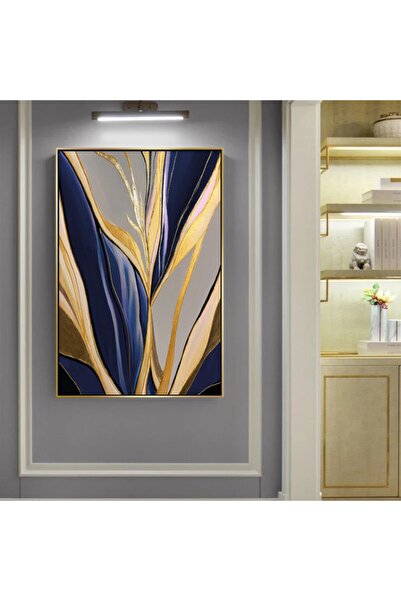 Markazip Altın Metal Çerçeveli Kanvas Tablo 70x100cm Rr2011-2-k-a