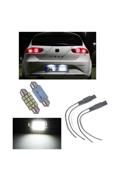 Fardoktoru Seat Leon Mk2 Led Plaka Lambası Ampul Seti 39mm Sofit
