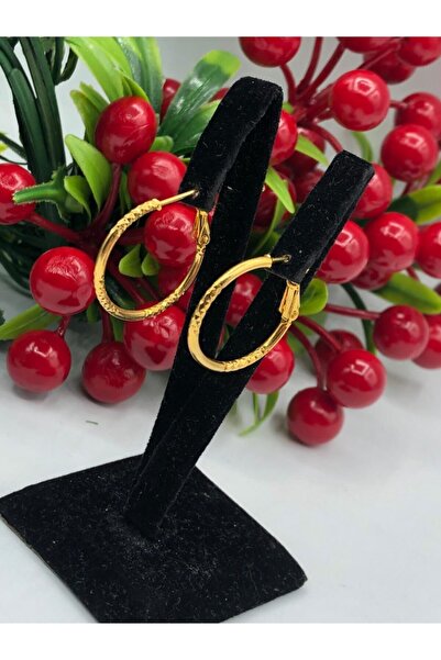 barisiva gold 22 Ayar Altın Kaplama Küpe