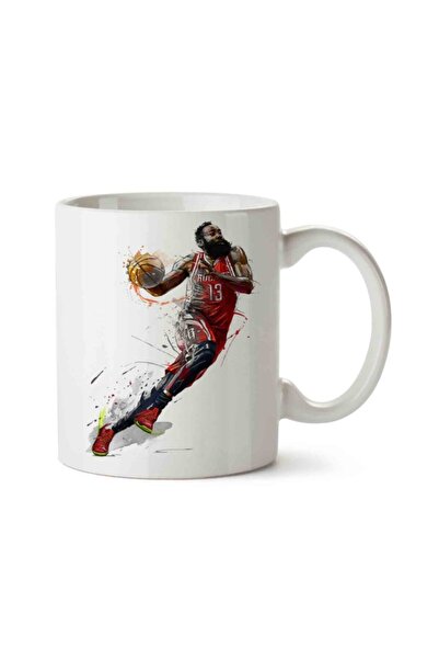 ART HEDİYE كأس ليبرون جيمس لكرة السلة مطبوع على الجانبين