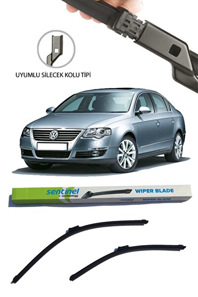 Sentinel Vw Passat B6 Araca Özel Silecek Takımı Sağ Ve Sol