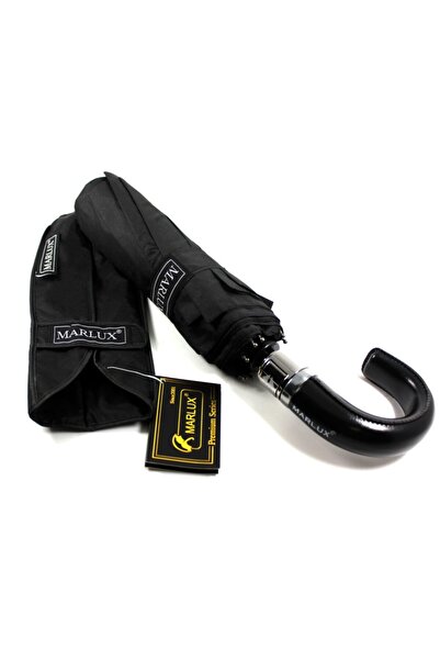 Marlux Silver Series Tam Otomatik Deri Baston Erkek Şemsiye