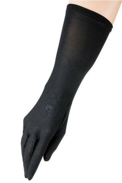 Genel Markalar Tesettür Eldiven 2 Çift Kadın Siyah Çarşaf Tesettür Eldiveni 2...