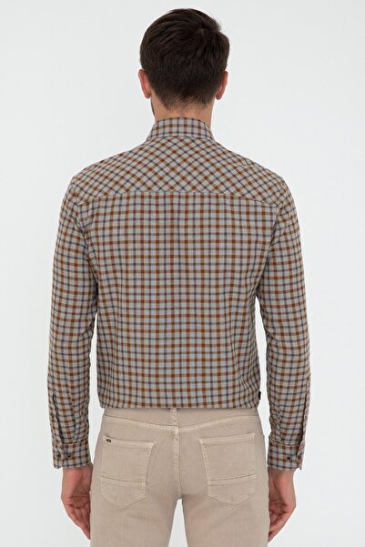 Pierre Cardin Kahverengı Erkek Gömlek G021GL004.000.1276394