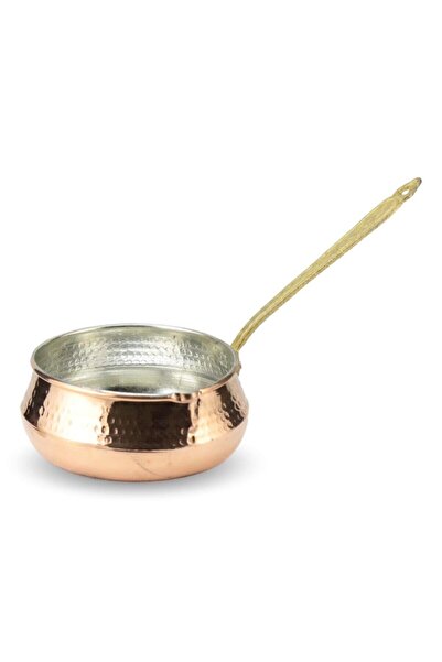 Ustası Antepte Bakır Sosluk Tava Içi Kalay Kaplamalı Büyük Boy 300 ml